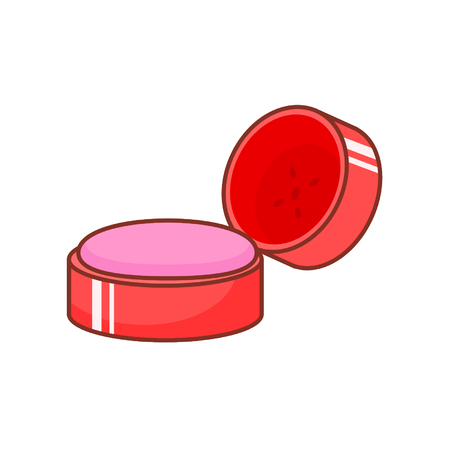 Cartoon blusherのイラスト素材