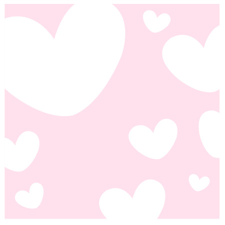 Lovely hearts backgroundのイラスト素材