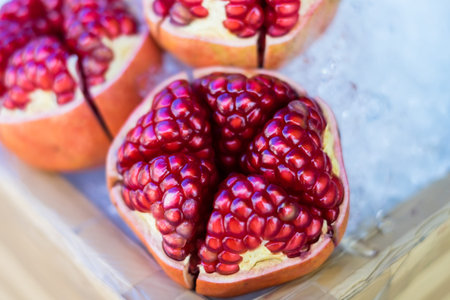 Pomegranate Fruitの写真素材