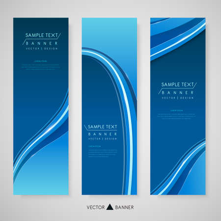 Corporate banner design layout template. Abstract vector background.のイラスト素材