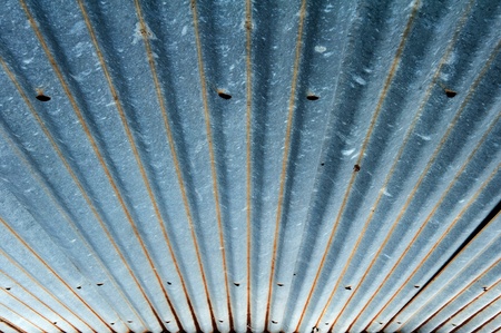 Old galvanized sheet some rust and began to decay chart.の写真素材