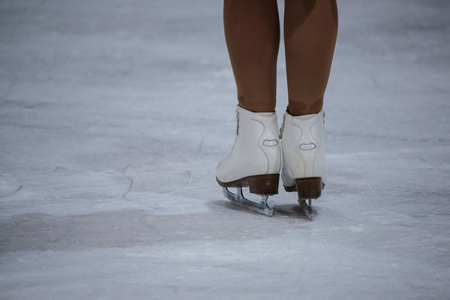 ice skatesの写真素材
