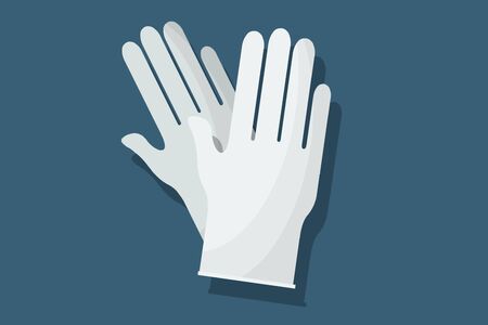 Sterile Glove In Hand Before Surgical Procedureの写真素材