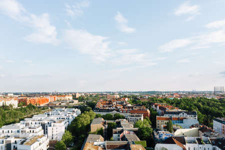 cityscape photo on Berlin south district, Germanyの写真素材