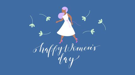 Greeting card design. Trendy vector illustration.のイラスト素材