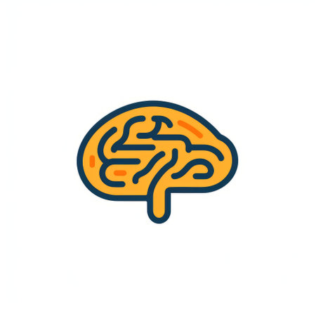 brain icon. Flat design style modern vector illustration concept for web and mobile appの素材