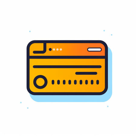 credit card icon. Credit card vector icon. credit card outline iconの素材