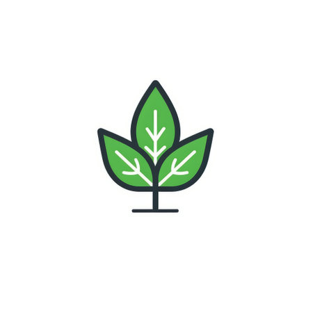 Leaf icon design from Nature collection. Simple element vector illustration for graphic and web design.の素材