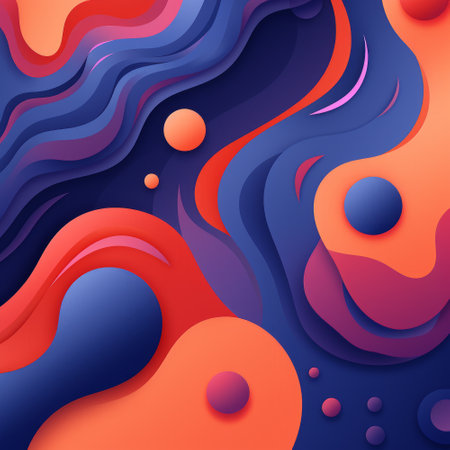 3D abstract paper art style, design layout for business presentations, flyers, posters, printsration, cards, brochure cover. Paper cut background. Abstract realistic paper decoration for designの素材