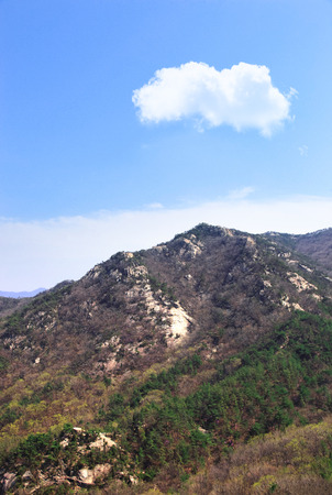 Gwanaksan. Gwanak mountain. Seoul, Koreaの写真素材