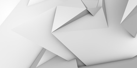 low poly origamiの写真素材