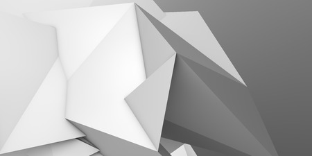 low poly origamiの写真素材