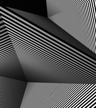 stripes and pyramidsの写真素材