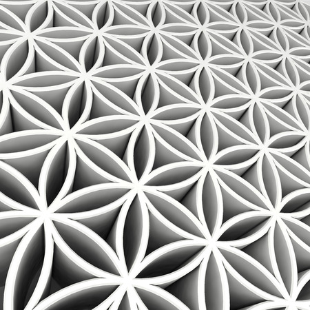 Flower of Life 3d illustration