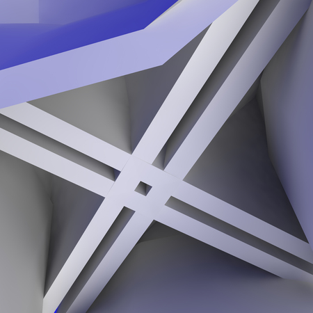 geometric flowerの写真素材