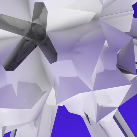 geometric flowerの写真素材