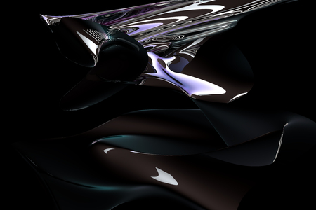 abstract fluidの写真素材