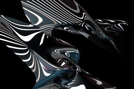 abstract fluidの写真素材