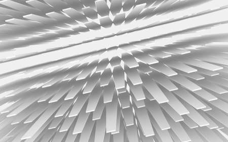 3d illustration abstract style design geometry constructionの写真素材