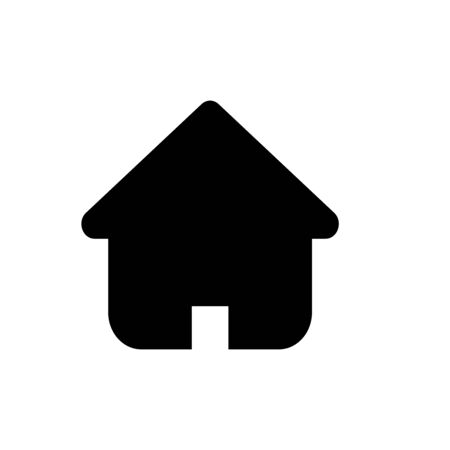 house flat vector design iconのイラスト素材