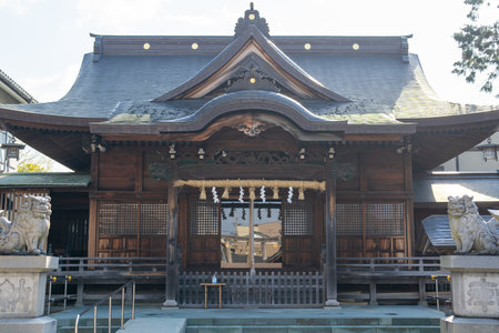 The name of the shrine in Kanazawa, Japanのeditorial素材