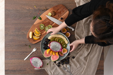 fruit partyの写真素材