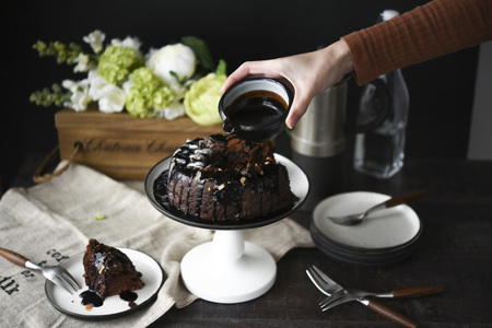 chocolate cakeの写真素材