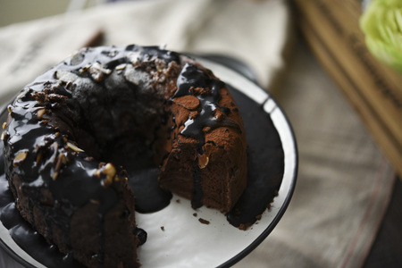 chocolate cakeの写真素材