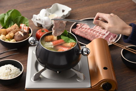 hot potの写真素材