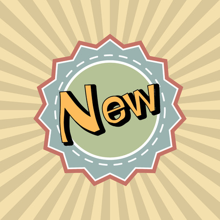 Illustration of retro marketing typography. Cartoon styleのイラスト素材