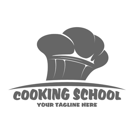 Cooking school logo designのイラスト素材