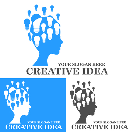 Creative idea logoのイラスト素材