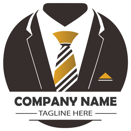 Neck tie flat icon design isolated on white backgroundのイラスト素材