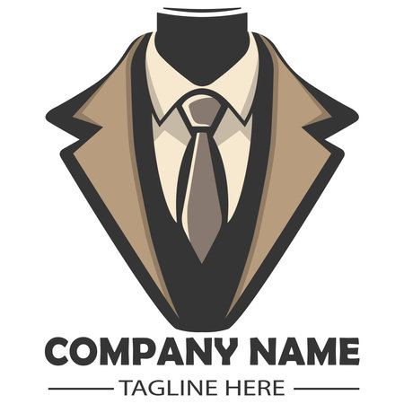 Neck tie flat icon design isolated on white backgroundのイラスト素材