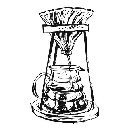 Coffee Maker illustrationのイラスト素材