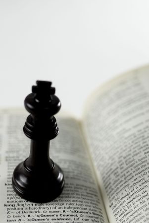 King in word and imageの写真素材