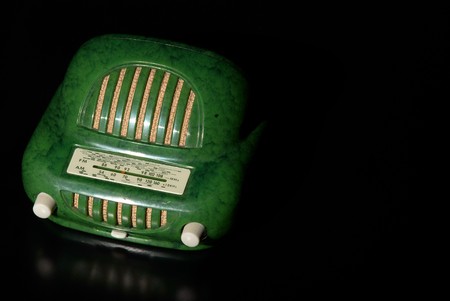 Vintage radioの写真素材