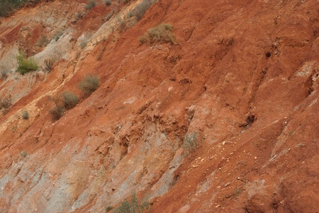 The disastrous effects of erosion on deforested soil