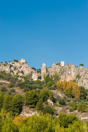 The heritage mountain town of Guadalest, Costa Blanca, Spainのeditorial素材