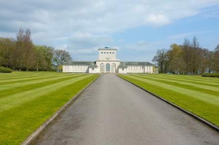 Entrance to the Air Forces Memorial at Runnymede