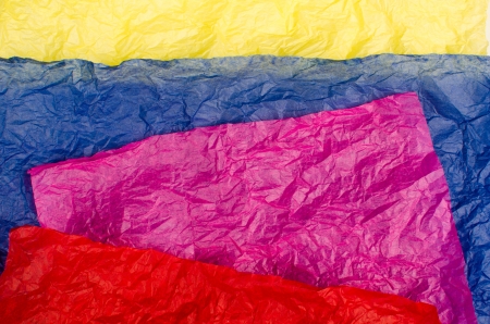 Full frame take of an assortment of tisue paperの写真素材