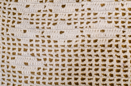 Full frame take of traditional handmade embroidery