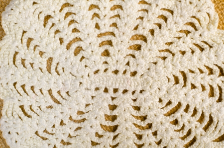 Full frame take of traditional handmade embroidery