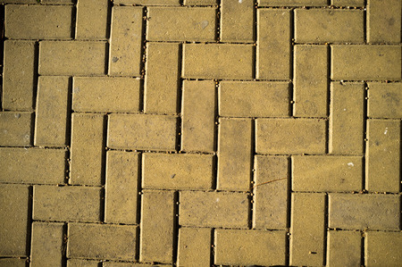 Full frame take of the pattern of paving stonesの写真素材
