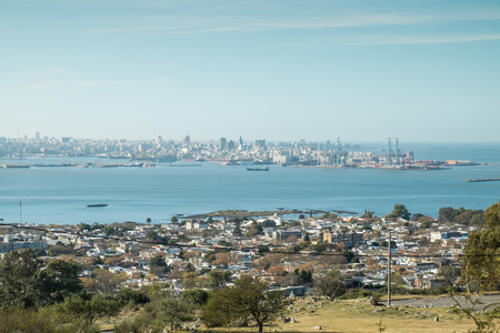 Montevideo as seen from its fortress hill