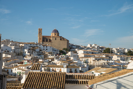 Senic Altea old town, a  prime destination in Mediterranean Europeのeditorial素材