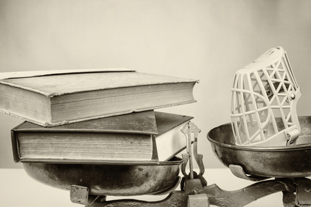 Conceptual shot on education and freedom of speechの写真素材