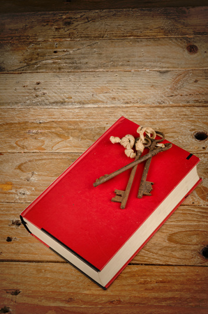 The key to knowledge, a concept on the importance of educationの写真素材