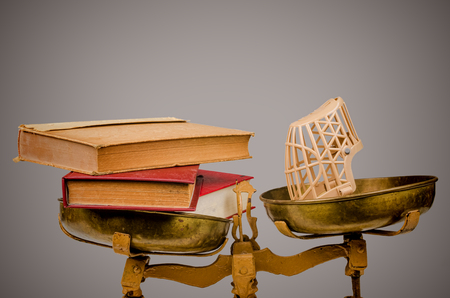 Conceptual shot on education and freedom of speechの写真素材