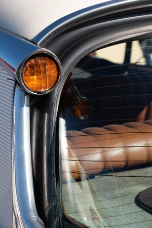 Classic car rear detailの写真素材